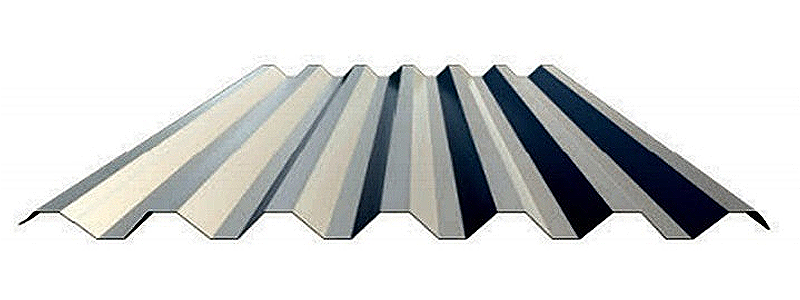 6. Corrugated 750 Steel Sheet